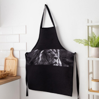 Фартук "Доляна" Самый лучший мужчина, 70х60 см, 100% хлопок, 160г/м2