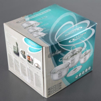 Набор кастрюль &laquo;Лира&raquo;, 3 предмета: 2,2 л, 3,2 л, 4,2 л, стеклянные крышки, капсульное дно, индукция