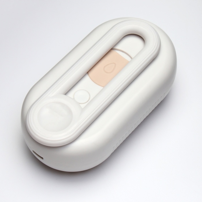 Паровая щетка-расческа для животных, с USB-зарядкой и выдвижной ручкой, белая Паровая щетка-расческа для животных, с USB-зарядкой и выдвижной ручкой, белая