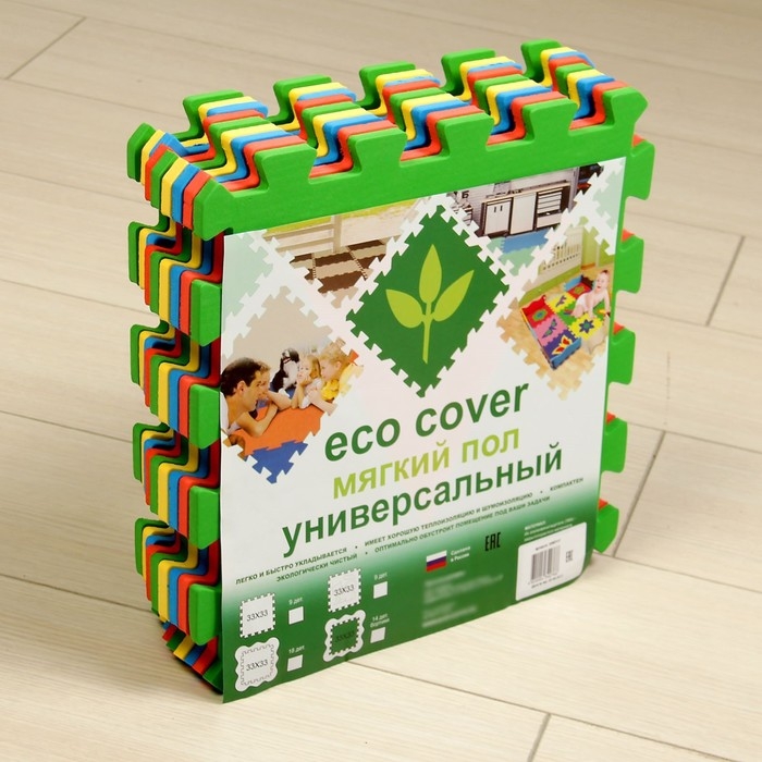 Мягкий пол «Геометрия», универсальный, 33 × 33 см Мягкий пол «Геометрия», универсальный, 33 × 33 см