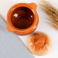 Горшок керамический для запекания "Луговой" 0,6л Горшок керамический для запекания "Луговой" 0,6л