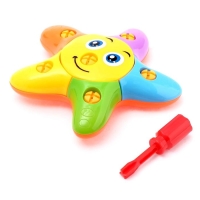 Конструктор для малышей &laquo;Звёздочка&raquo;, 14 деталей, цвета МИКС