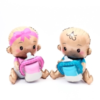 Шар фольгированный 36" &laquo;Улыбающаяся малыш с соской. Мальчик&raquo;, под воздух