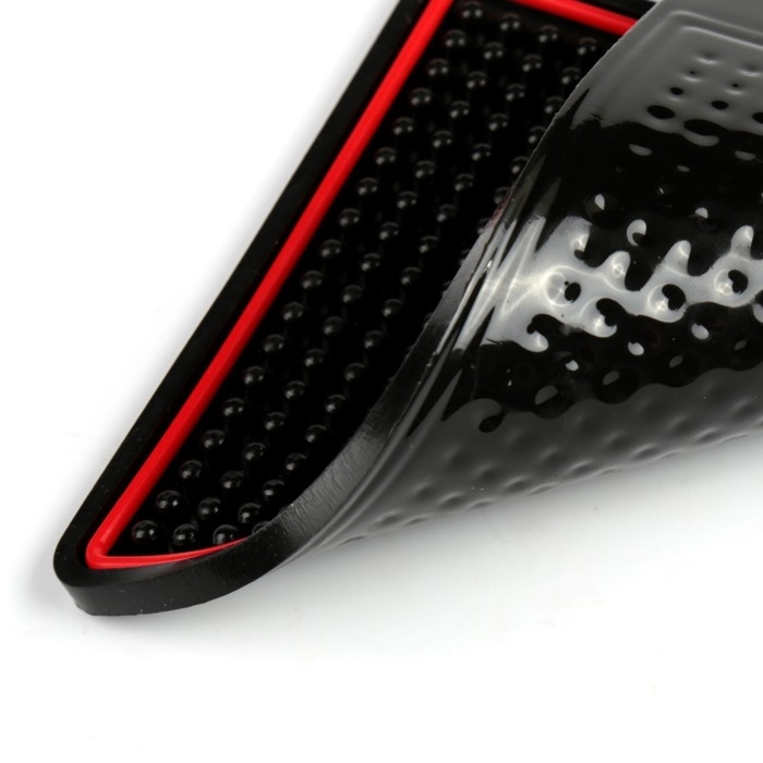 Массажный коврик подлокотника, ящерица с красной окантовкой, 26&times;15 см