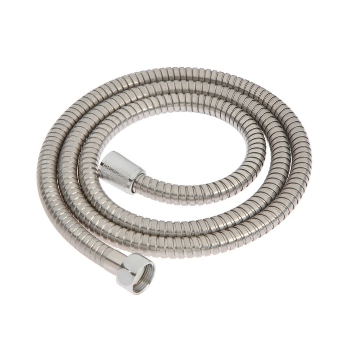 Душевой шланг Душевой шланг "Центр Сантехники", 150 см, конусная гайка, рус/имп, нержавеющая сталь