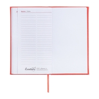 Еженедельник датированный 2025 года, 85х145 мм, 64 листа ESCALADA, твердая обложка из искусственной кожи, блинтовое тиснение, блок 70 г/м², коралловый Еженедельник датированный 2025 года, 85х145 мм, 64 листа ESCALADA, твердая обложка из искусственной кожи, блинтовое тиснение, блок 70 г/м², коралловый