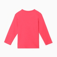 Лонгслив для девочки, цвет малиновый, рост 86 см