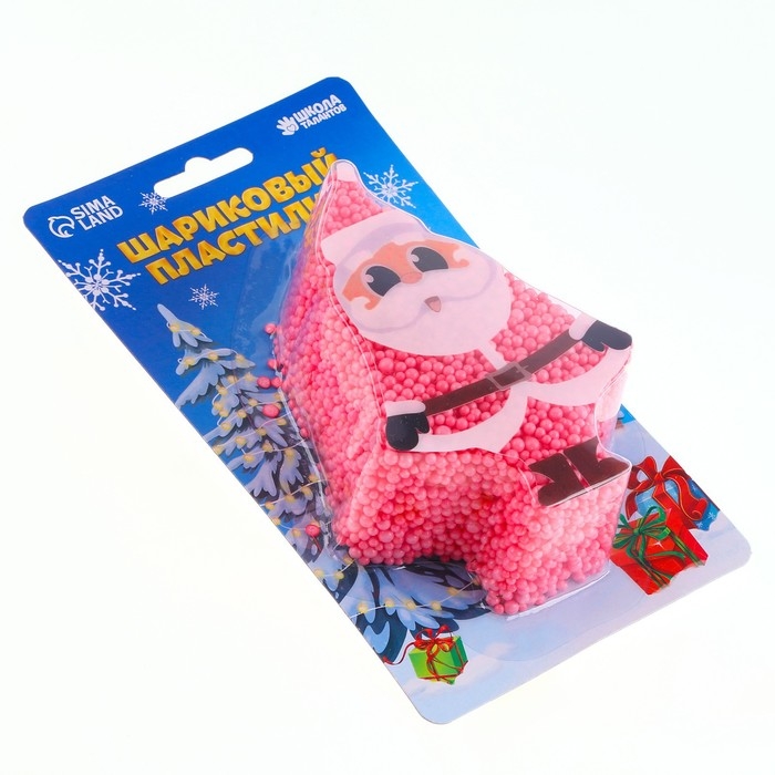 Новый год! Шариковый пластилин крупнозернистый &laquo;Дед Мороз&raquo;, 6,3 г