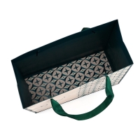 Пакет ламинированный двухсторонний &laquo;Геометрия&raquo;, с тишью и открыткой, ML, 23 х 27 х 11.5