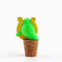 Пробка для вина новогодняя «Удачи» на Новый год, 6 х 3,2 см Пробка для вина новогодняя «Удачи» на Новый год, 6 х 3,2 см