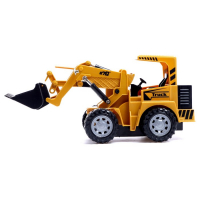 Погрузчик радиоуправляемый «Строитель», подвижный ковш, работает от аккумулятора Погрузчик радиоуправляемый «Строитель», подвижный ковш, работает от аккумулятора