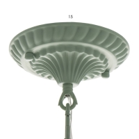 Люстра "Лиана" 5хЕ27 40Вт зелёный 45х45х40-90 см Люстра "Лиана" 5хЕ27 40Вт зелёный 45х45х40-90 см