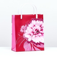 Пакет "Прекрасный букет", мягкий пластик, 26 х 22,5 х 8,5 см, 140 мкм Пакет "Прекрасный букет", мягкий пластик, 26 х 22,5 х 8,5 см, 140 мкм