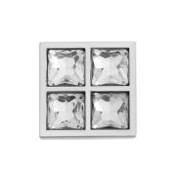 Ручка кнопка PK038CR, цвет хром