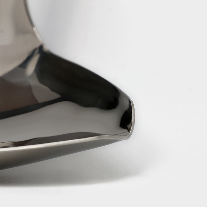 Ложка для соуса из нержавеющей стали Доляна Everyday, 50 мл, 26,5&times;10 см, толщина 3 мм, цвет серебряный