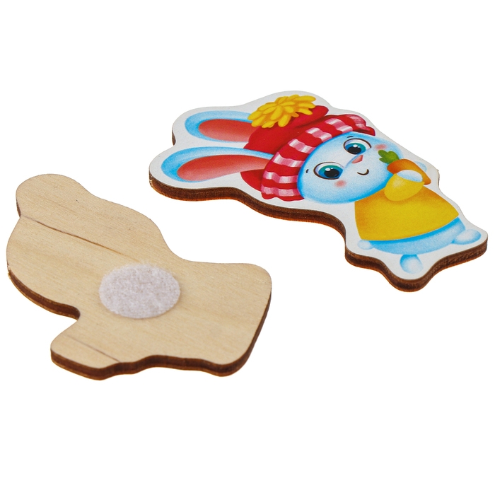 Новогодняя головоломка. Липучки «Новый год! Наряди ёлочку» Новогодняя головоломка. Липучки «Новый год! Наряди ёлочку»