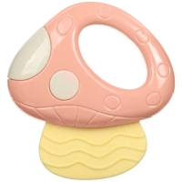 Погремушка с прорезывателем &laquo;Овощной МИКС, Крошка Я: Грибочек&raquo;, цвет МИКС, Крошка Я