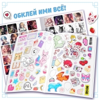 Альбом &laquo;300 няшных наклеек&raquo;, Аниме