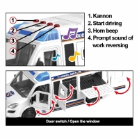 Конструктор винтовой &laquo;Скорая помощь&raquo;, свет, звук, инерция, 50 деталей