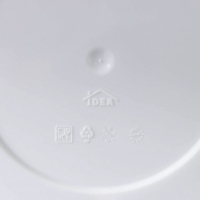 Горшок с поддоном «Камни», 2,6 л, цвет белый Горшок с поддоном «Камни», 2,6 л, цвет белый