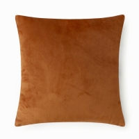 Подушка с вышивкой на молнии, 35х35см, плюш, пэ100%