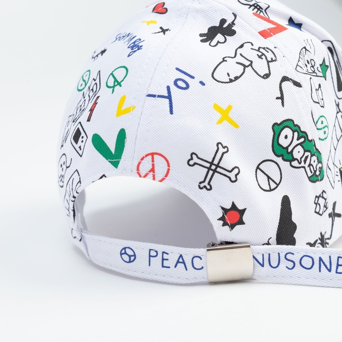 Кепка MINAKU Кепка MINAKU "Yeee" цвет белый, р-р 58