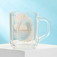 Кружка стеклянная &laquo;Санкт-Петербург&raquo;, 200 мл