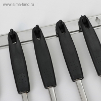 Набор кухонных принадлежностей &laquo;Ночь&raquo;, 6 предметов, на подвесе