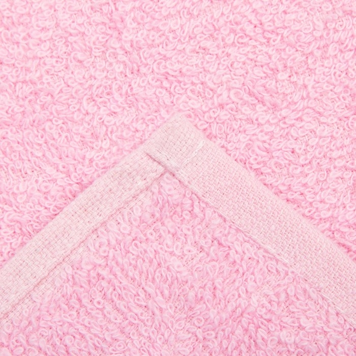 Полотенце махровое Экономь и Я 70*140 см, цв. розовый, 100% хлопок, 320 гр/м2