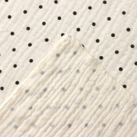 Пеленка двухслойная Крошка Я "Горошки", 130х100см, муслин,100 % хлопок Пеленка двухслойная Крошка Я "Горошки", 130х100см, муслин,100 % хлопок