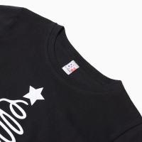 Футболка детская, цвет чёрный, рост 164 см