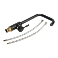 Смеситель для кухни ZEIN ZF-012, с высоким изливом, картридж керамика 40 мм, латунь, черный Смеситель для кухни ZEIN ZF-012, с высоким изливом, картридж керамика 40 мм, латунь, черный