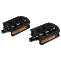 Педали 9/16" с подшипником Dream Bike, пластик/сталь Педали 9/16" с подшипником Dream Bike, пластик/сталь