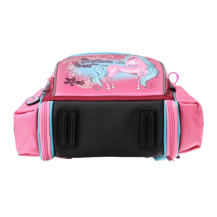 Ранец школьный Стандарт, раскаладной, 36 х 29 х 17 см, Across 191, наполнение: мешок, розовый ACR22-191-10