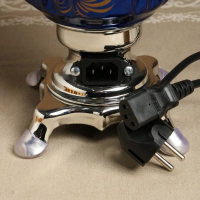 Набор &laquo;Жостово на синем&raquo;, рюмка, 3 предмета, самовар 3 л, заварочный чайник 0,7 л, поднос