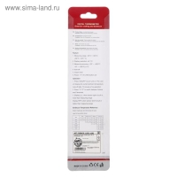 Термометр (термощуп) кухонный LTR-19, максимальная температура 300 &deg;C, от LR44, серебристый