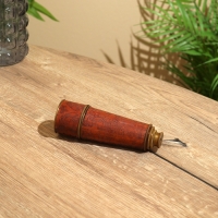 Сувенир "Телескоп" 43 см, гравированный, (диаметр объектива 4 см), латунь Сувенир "Телескоп" 43 см, гравированный, (диаметр объектива 4 см), латунь