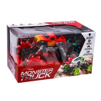 Джип радиоуправляемый DRIFT, 4WD, дрифт, работает от аккумулятора, цвет красный