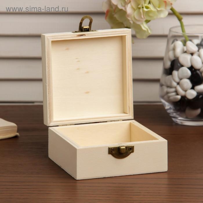 Шкатулка дерево под роспись Шкатулка дерево под роспись "Единорожка и радуга" 5х10х10 см