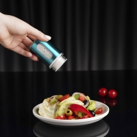 Ёмкость стеклянная для специй &laquo;Стиль&raquo;, 100 мл, 4,5&times;8 см, цвет бирюзовый