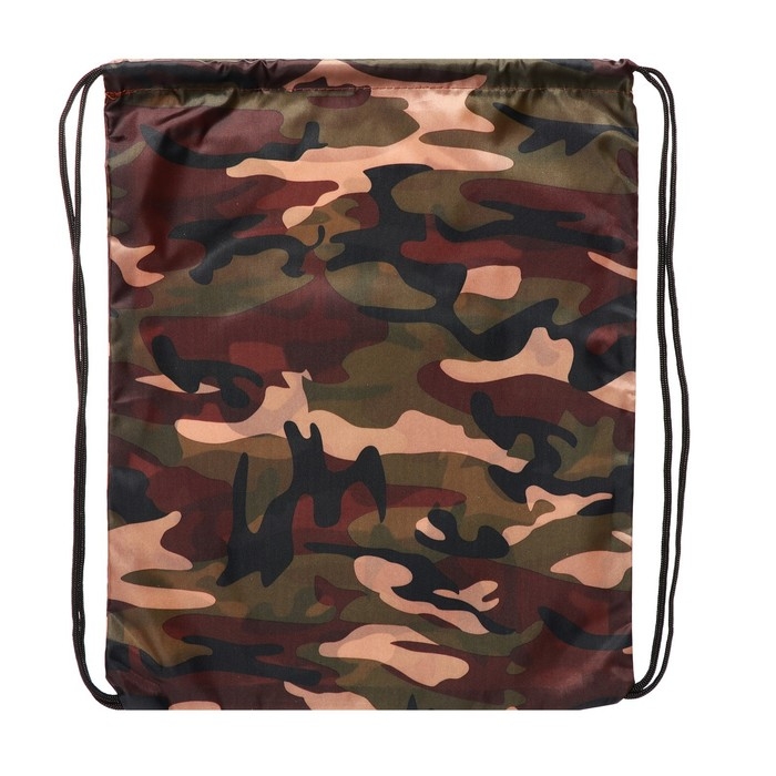 Мешок для обуви 420 х 340 мм, Calligrata Мешок для обуви 420 х 340 мм, Calligrata "Стандарт", (мягкий полиэстер, плотность 210 D), милитари зеленый