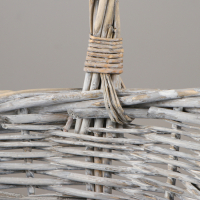 Набор корзин &laquo;Косичка&raquo;, 3 шт, 40&times;17/45 см, 32&times;16/40 см, 26&times;16/37 см, ива