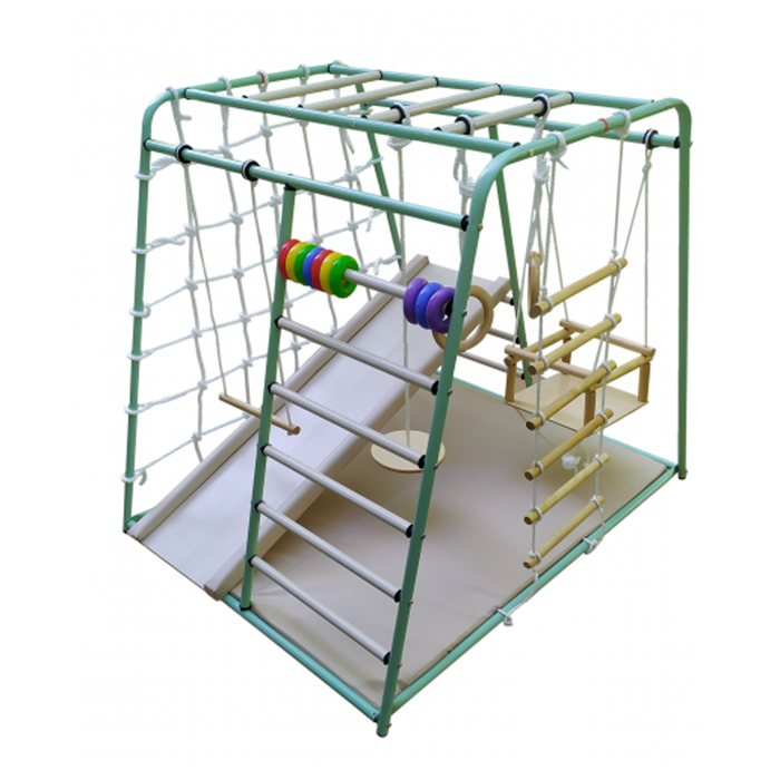 Детский спортивный комплекс &laquo;Весёлый малыш&raquo; MAXI NEW COLOR, цвета МИКС