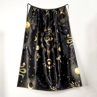 Карнавальный набор &laquo;Лунная ведьма&raquo;: плащ 120 см, шляпа, перчатки, палочка