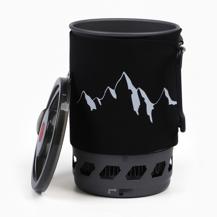 Система для приготовления пищи, с подставкой для баллона, 0.9 л Система для приготовления пищи, с подставкой для баллона, 0.9 л