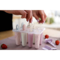 Форма для мороженого Доляна &laquo;Леденец&raquo;, 15&times;12&times;12 см, 8 ячеек, цвет МИКС