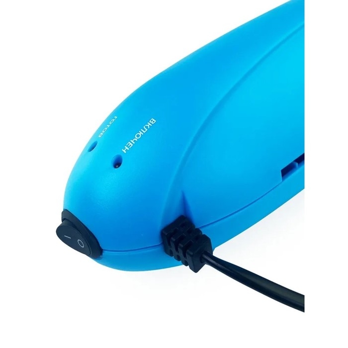 Ламинатор A4 75-150 мкм, 2 вала, скорость 25 см/мин, Гелеос Радуга, голубой "ЛМА4РГ"