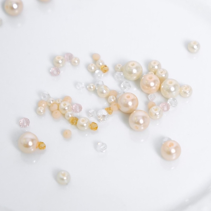 Набор для творчества. Свадебный гребешок &laquo;Нежное золото&raquo;