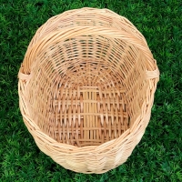 Корзина &laquo;Ягодное лукошко&raquo;, дно:24х16 см, верх: 28х23 см, H=14/27 см, лоза