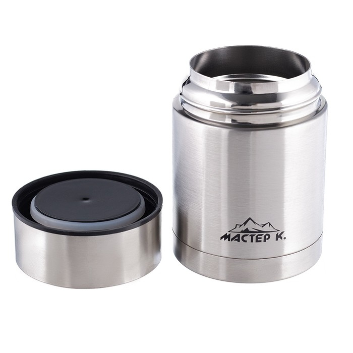 Термос для еды с широким горлом Термос для еды с широким горлом "Мастер К.", 450 мл, 6 ч, 9 х 13.3 см